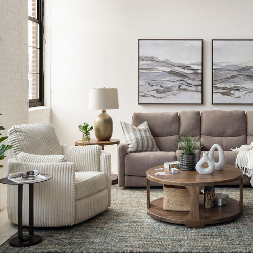 Balam Round Open Coffee Table
